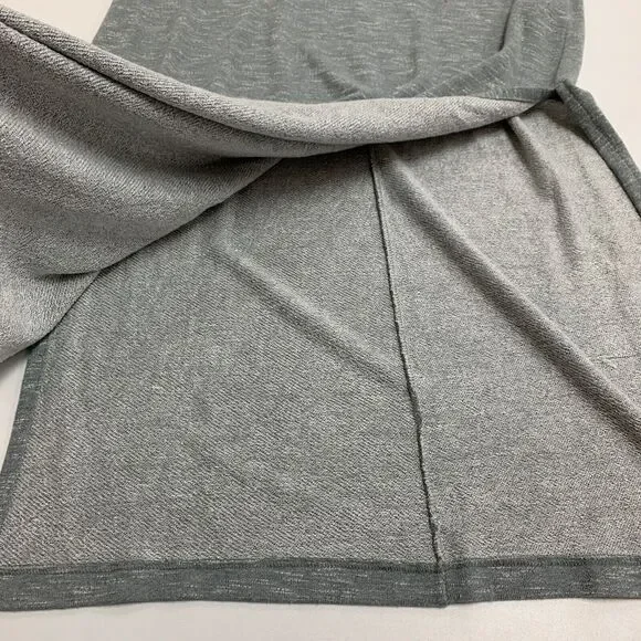 Paige Dress Womens XS Extra Small Gray Heather Sage Midi Tank Side Slits V Neck - Picture 10 of 15